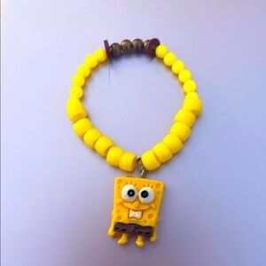 Yellow Beaded Kids Bracelet